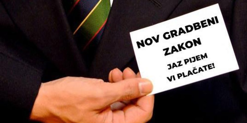 MOP PREDLOŽILO NOV GRADBENI ZAKON (GZ-1)