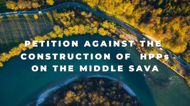 PETITION FOR THE SAVA RIVER