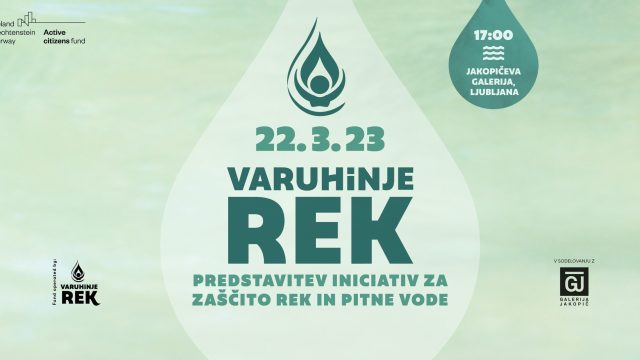 PREDSTAVITEV INICIATIV ZA ZAŠČITO REK IN PITNE VODE